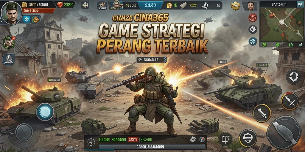 Tangkapan layar menunjukkan pertempuran epik di CINA365 dengan grafik yang memukau.