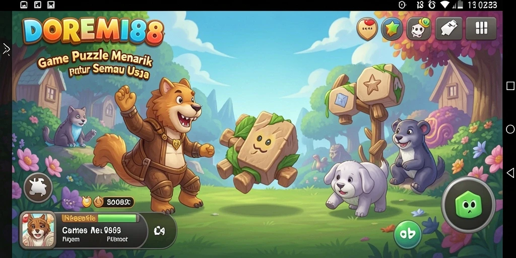 Tampilan gameplay DOREMI88 yang menantang dan mengasyikkan.