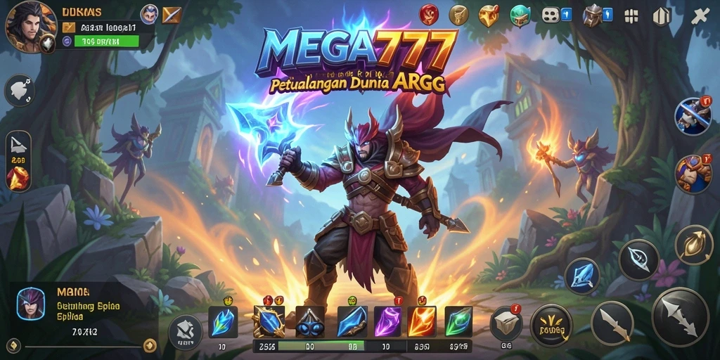 Gameplay seru di dunia fantasi MEGA777