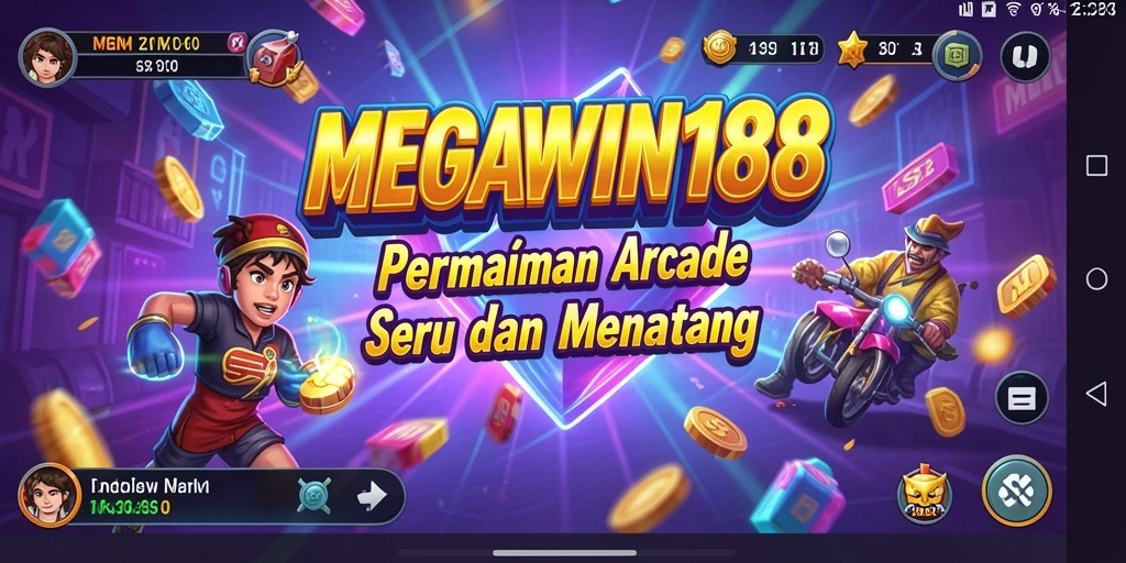 Tampilan gameplay MEGAWIN188 yang seru dan menarik.