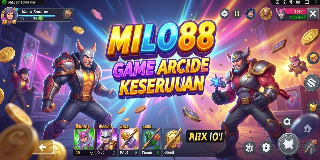 Tampilan gameplay seru dan menantang di MILO88.