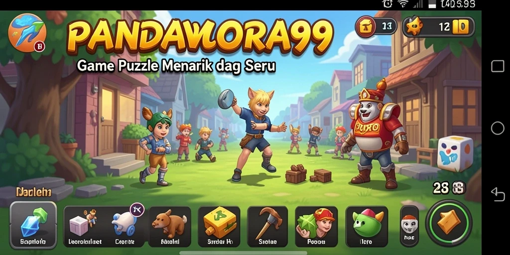 Tampilan gameplay PANDORA99 yang seru dan menantang.
