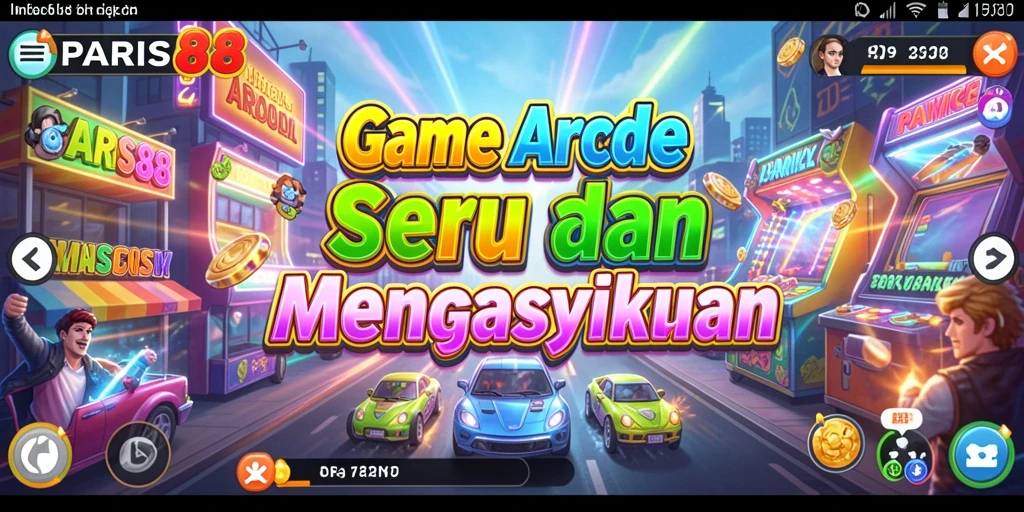 Tampilan gameplay seru dari PARIS88 yang mengasyikkan.
