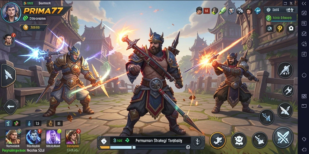 Tampilan Gameplay PRIMA77 yang memukau dan menantang.