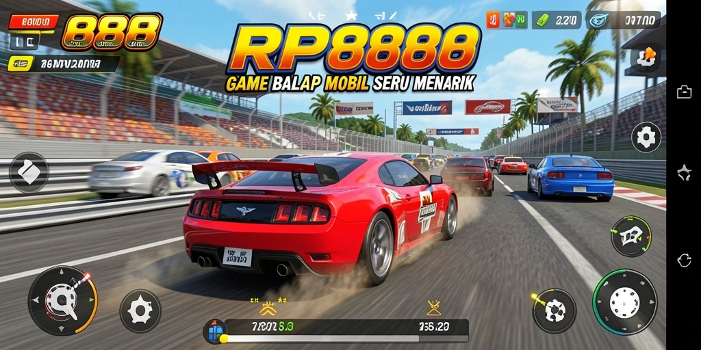 Tampilan menarik dari gameplay RP888 yang menegangkan.