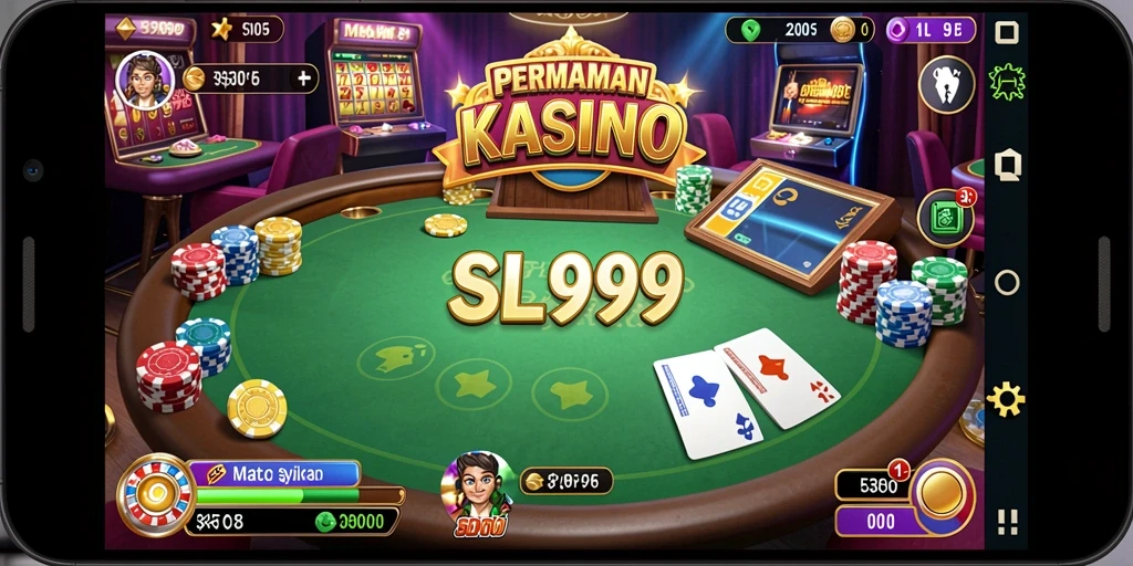 Tampilan gameplay SL999 yang menarik dan seru di platform Kasino.