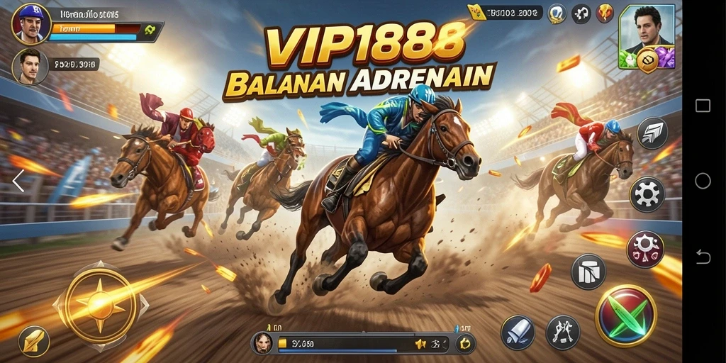 Gameplay balapan yang mendebarkan dan realistis di VIP188.