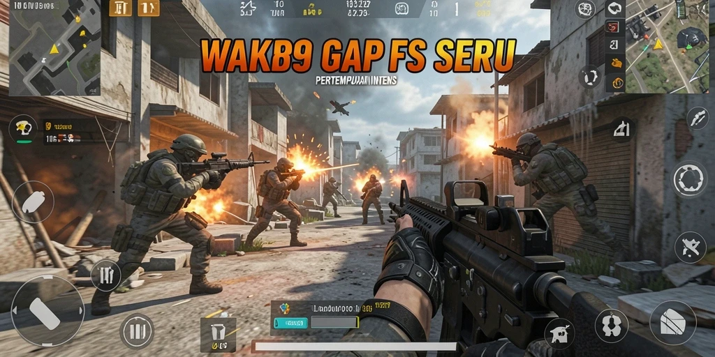 Gameplay intens di WAK89 dengan aksi tembak-menembak yang mendebarkan.