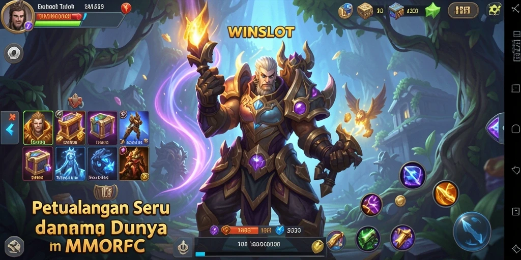 Gameplay mengasyikkan WINSLOT dalam dunia MMORPG yang luas.